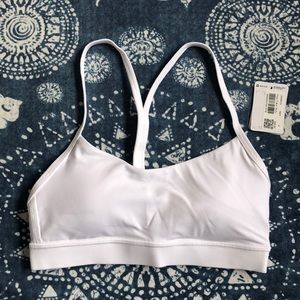 Lululemon Flow Y Bra, white